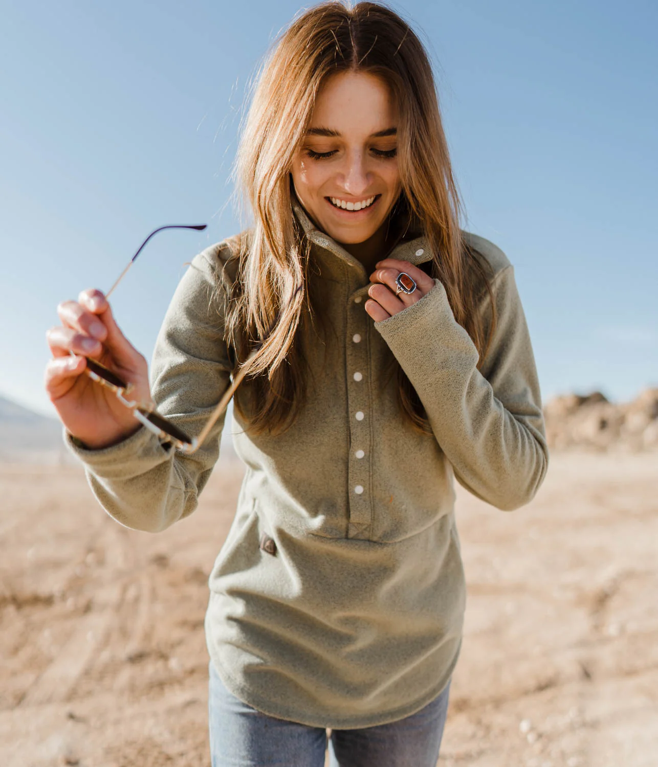 Genevieve Snap Pullover 8s - Image 11