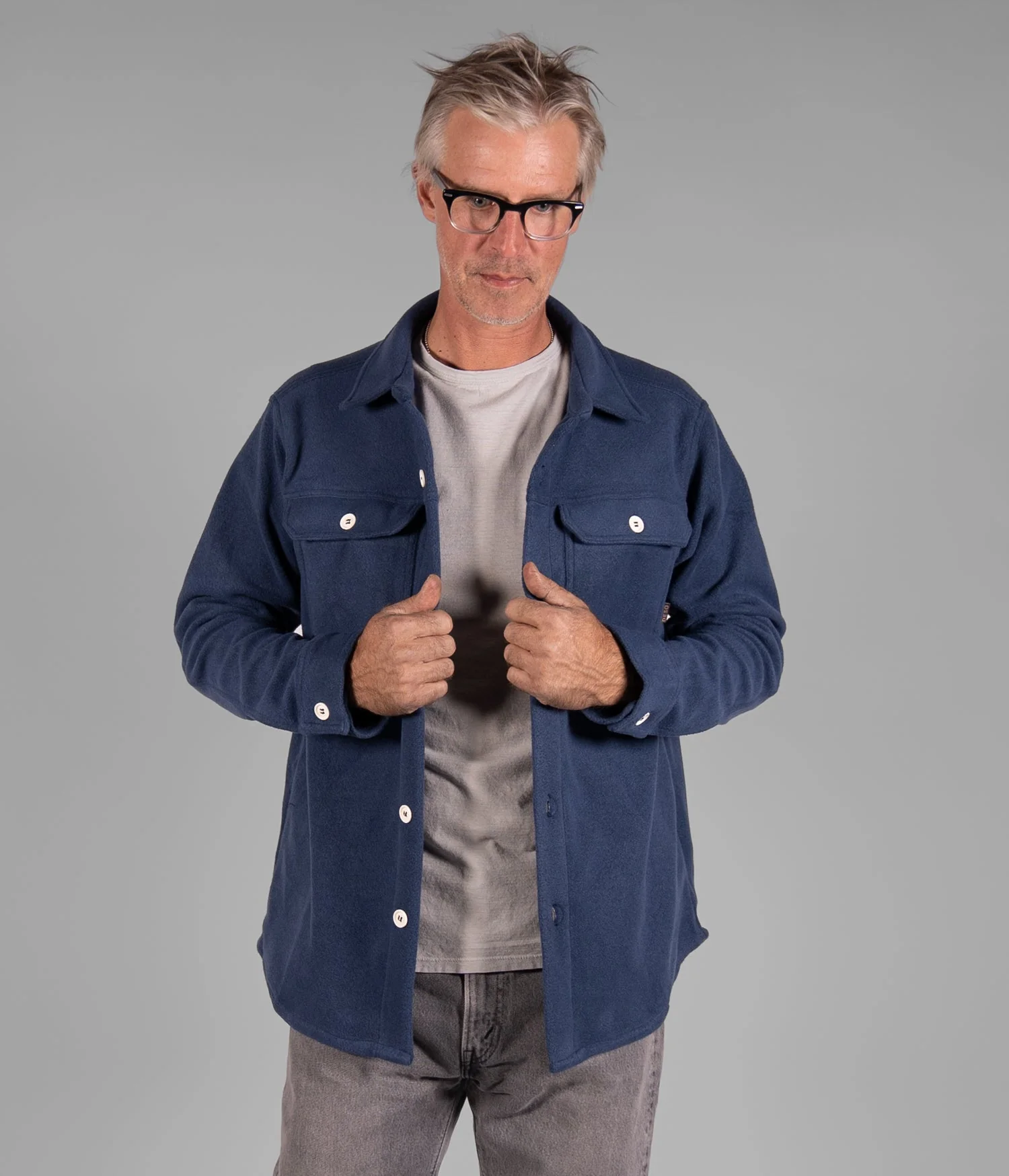 Burrow Fleece Shacket (Unisex Fit) - Image 6