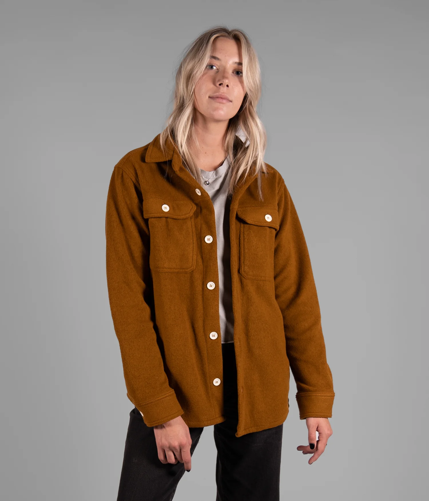 Burrow Fleece Shacket (Unisex Fit) - Image 9